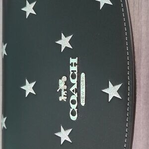 Coach Andrea Star Design Small Crossbody To Small Shoulder Bag EUC Stars Gift